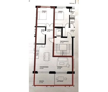 2½ Zimmer-Wohnung in Basel - Iselin, möbliert, auf Zeit - Foto 3