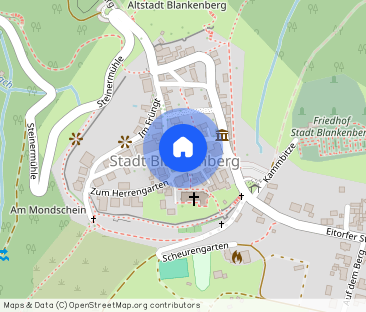 Stadt Blankenberg! Ideal für 2 Personen: 3-Zimmer-Wohnung, ländlich... - Photo 1