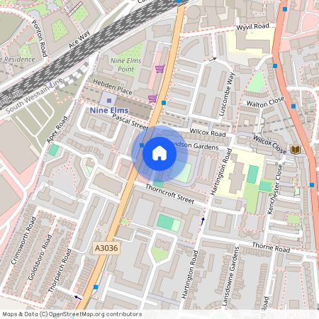 The Vauxhall Estate, Vauxhall London SW8