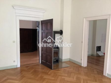 Wunderschöne großräumige 4 Raum Wohnung + Kamin & direkter Zugang zum Garten direkt am Schloßpark - Foto 4