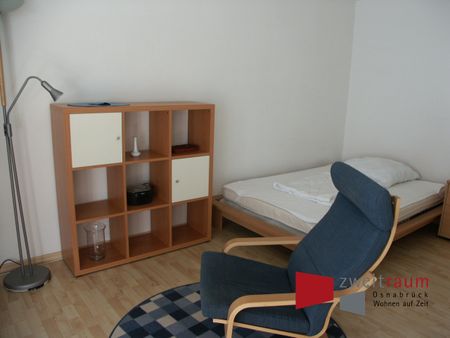 Eversburg-Büren, möbliertes Apartment mit Einbauküche und PKW-Tiefgaragenstellplatz. - Photo 3