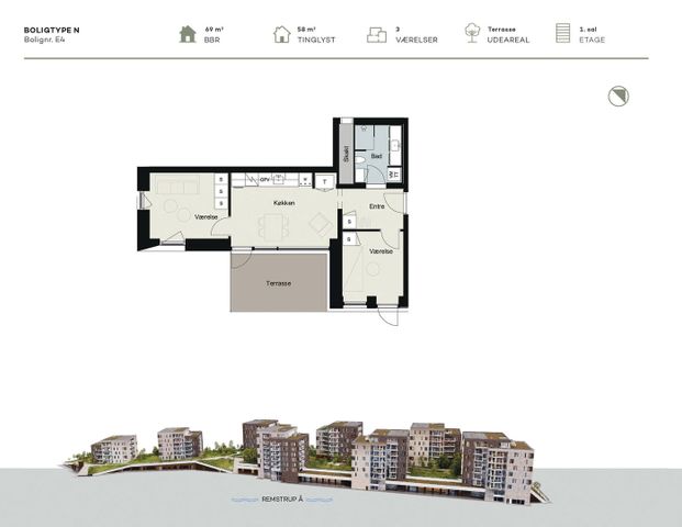 Søtorvet 4, 1. dør 4 - Photo 1