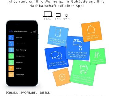 Generous and attractive 2 1/2-room apartment on the 2nd floor - Foto 3