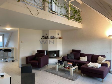 Atrium, Cheminée und zwei Balkone - Photo 2