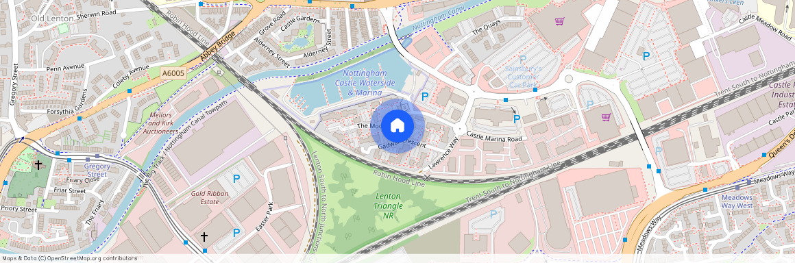 Teal Wharf, Castle Marina, NG7