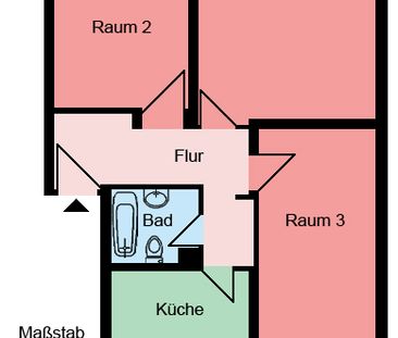 3-Zimmer-Wohnung in Kamen Methler - Photo 3