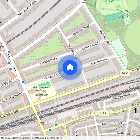 Kempe Road, Queens Park NW6, London