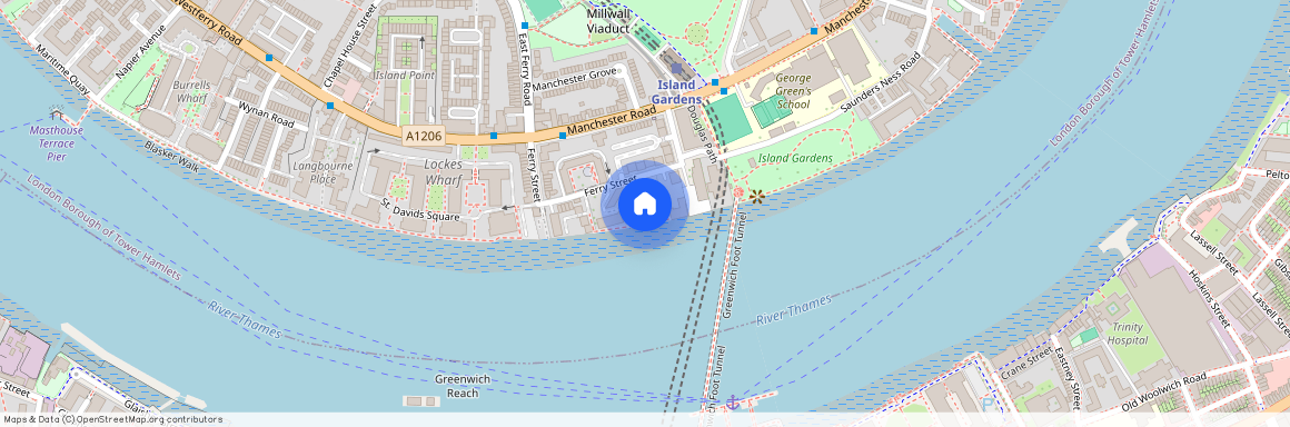 Ferry Street, Isle of dogs, E14, London