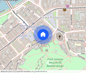 2 pokojowe mieszkanie, Rynek Podgórski Zamoyskiego - Zdjęcie 1