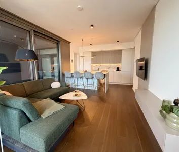 Exklusives Wohnen über der Donau - Voll ausgestattete 2,5-Zimmer-Wohnung in den DANUBEFLATS zur Miete! - Photo 1