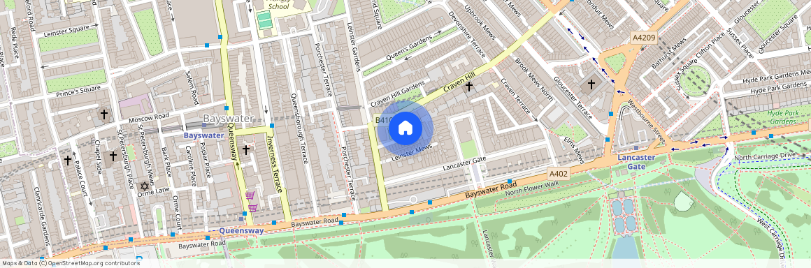 Craven Hill Gardens, Hyde Park, W2