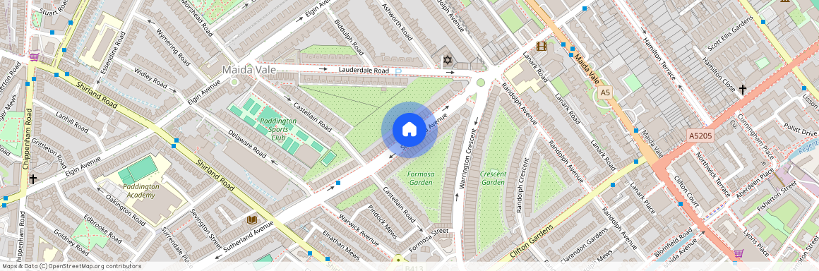 Sutherland Avenue Maida Vale London W9