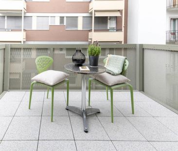 1.5 ZIMMER APARTMENT (MIT BALKON MÖGLICH) - Foto 2