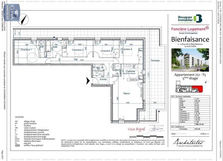 Location Appartement 5 pièces 109m² CAEN 14000 - Photo 5