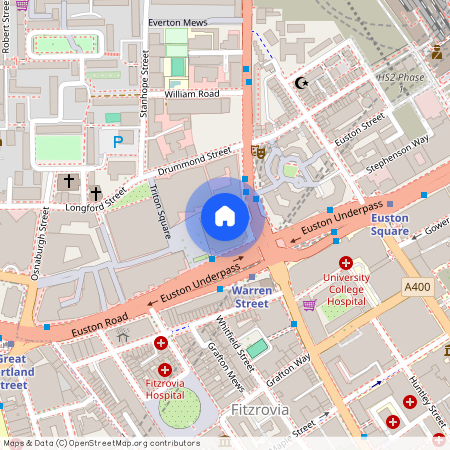 Euston Road, Warren Court Euston Road, NW1