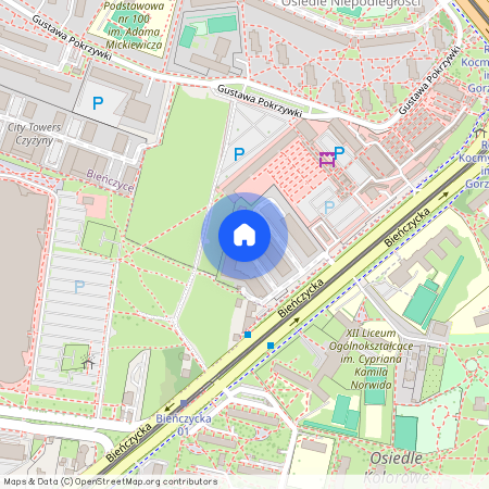 Kraków Czyżyny, Bieńczycka