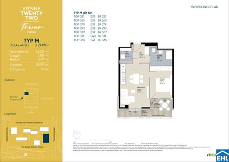Erstbezug – TOWER HOMES mit Rooftop Pool & Sauna bei U1 Kagran - Photo 5