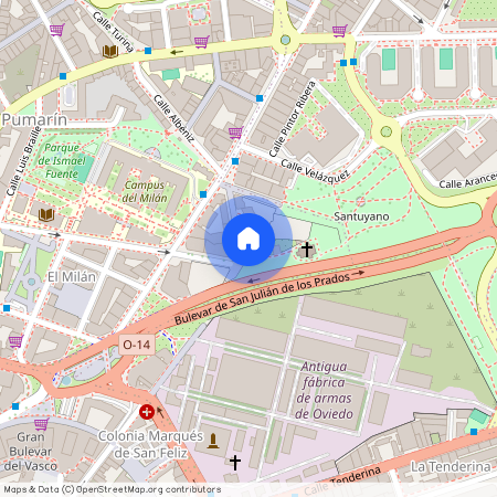 Teatinos-Los Prados, Oviedo