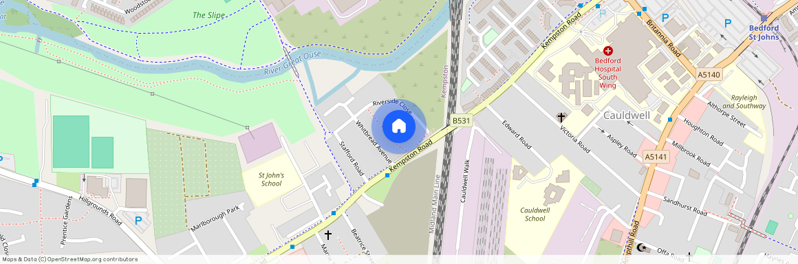 Riverside Close, Bedford