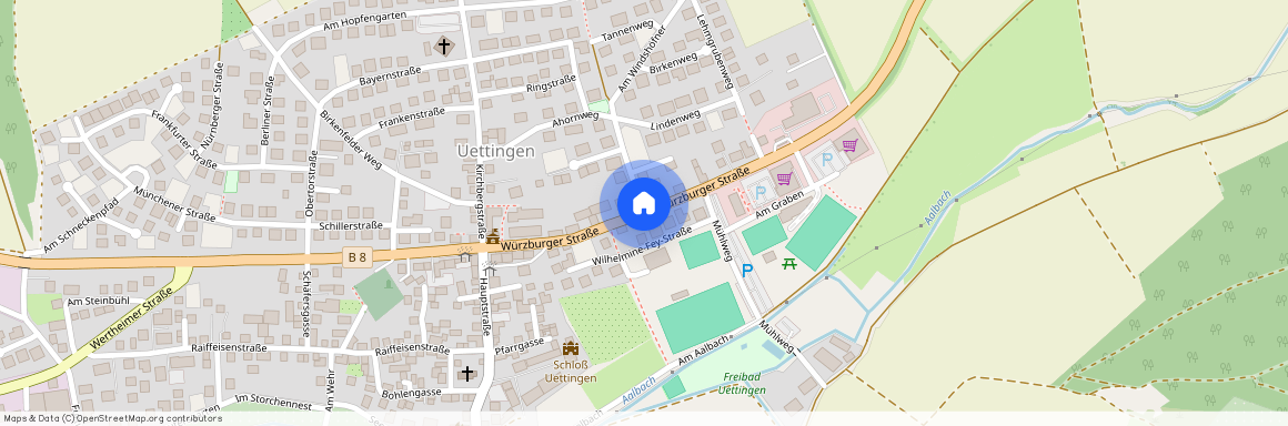 Würzburger Straße, 97292, Würzburger Straße    Uettingen