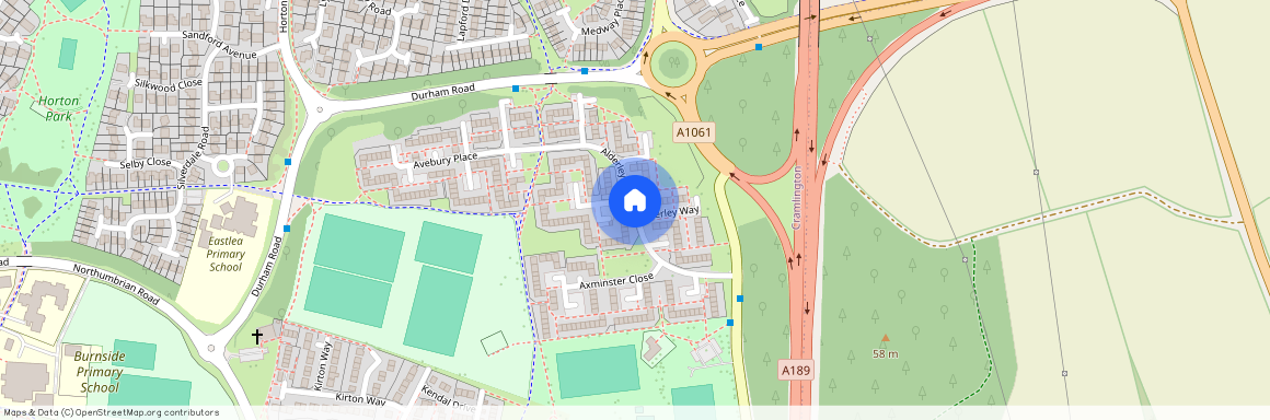 Alderley Way, Cramlington