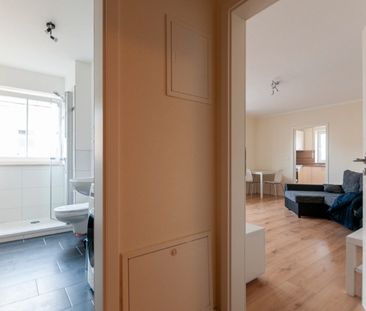 Wölfnitz - helle 1-Zimmer-Wohnung mit Einbauküche, Westbalkon und T... - Foto 5