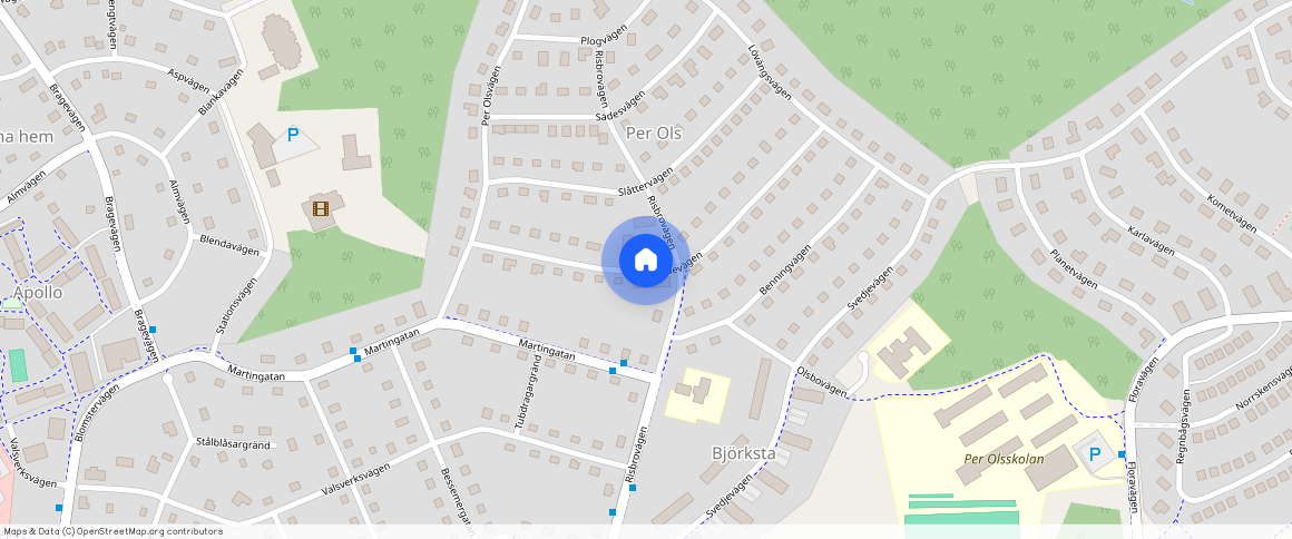 Skördevägen, Fagersta