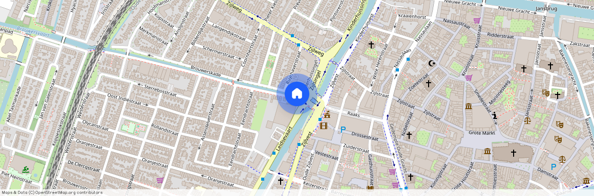 Leidsebuurt-oost, 2013 RE, Brouwersvaart, Haarlem