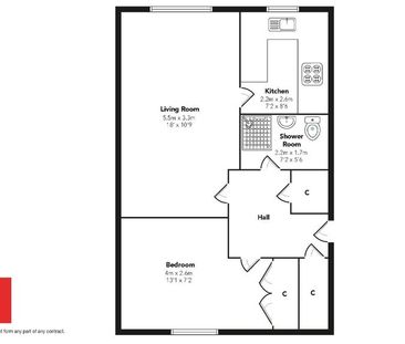 1 bedroom flat to rent - Photo 5