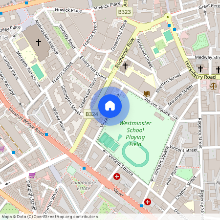 Vincent Square, Victoria, SW1P