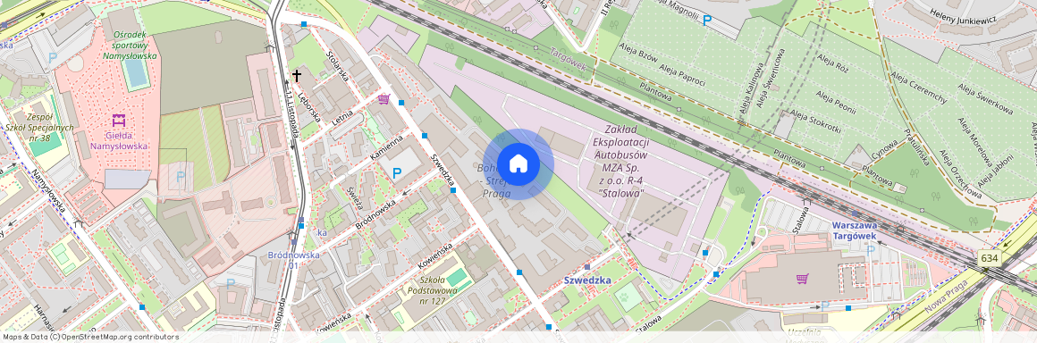 ul. Szwedzka, Nowa Praga, Praga-Północ, Warszawa, mazowieckie