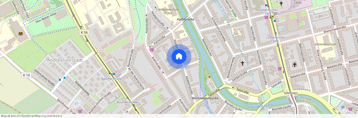 Adalbertstraße 16, 99089 Erfurt OT Andreasvorstadt