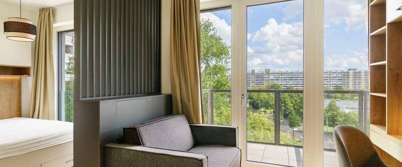 Business-Apartment with registration, including broadcasting fee (GEZ) and other amenities! - Foto 1