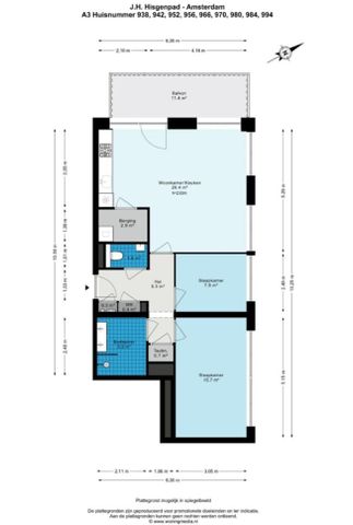 J.H. Hisgenpad 952, Elzenhagen-Zuid, 1025WK, Amsterdam - Photo 2