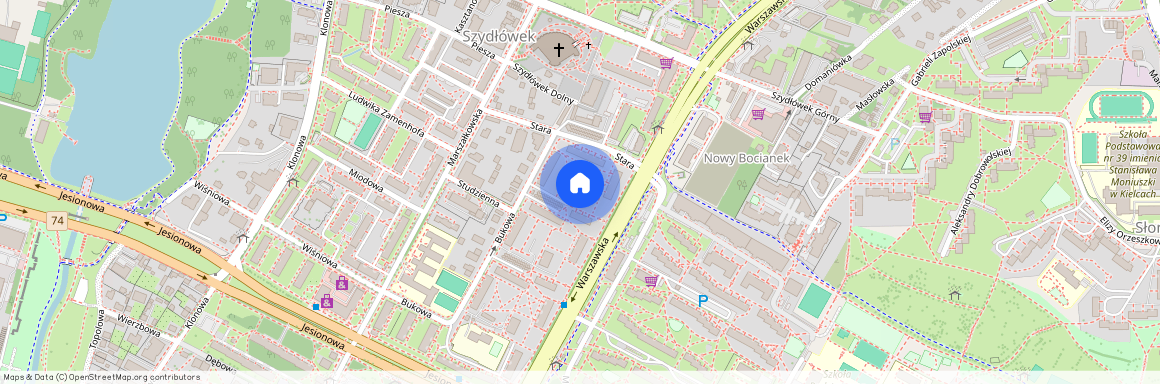 Warszawska 109, Kielce