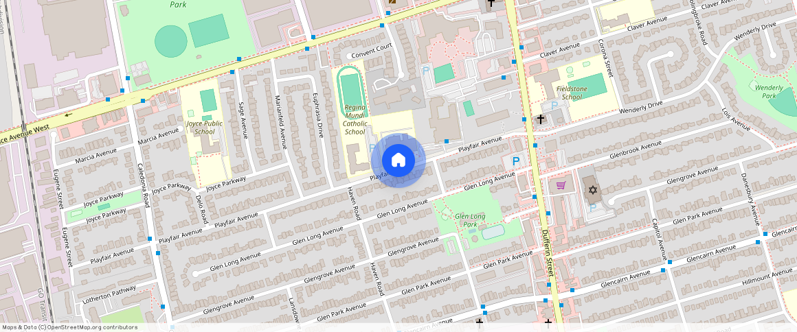 google map, Toronto, Toronto, Toronto, M6B 2P9