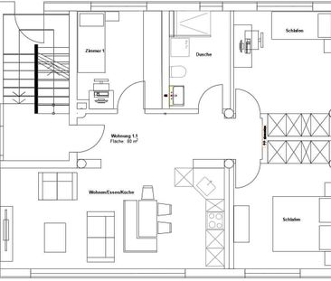 4.5 Zimmer, 80 m², EG - Photo 1