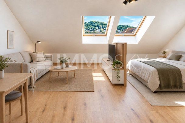 1.5 Zimmer, 32 m², 2. Stock - Foto 1