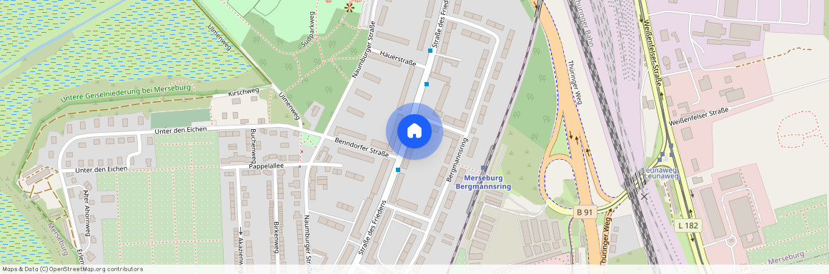 Straße des Friedens 40, 06217 Sachsen-Anhalt - Merseburg