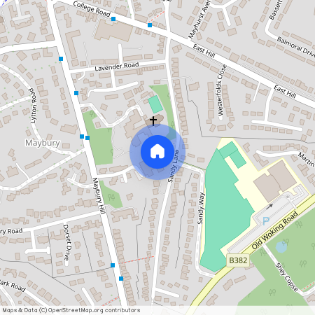 Sandy Lane, Woking, GU22 8BW, Surrey