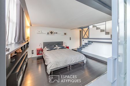 Loft d’architecte non meublé avec balcon et parking - Photo 4