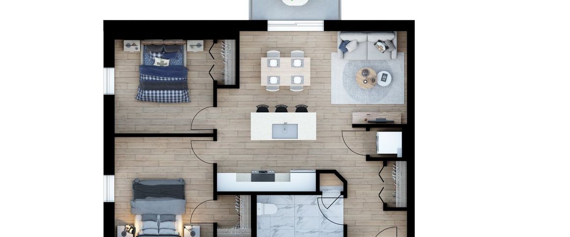 À louer / Appartement - Photo 1