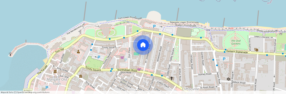 Ethelbert Gardens, Cliftonville, Margate, Kent, CT9
