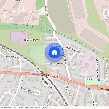 Victoria Street, Barnsley, South Yorkshire, S70