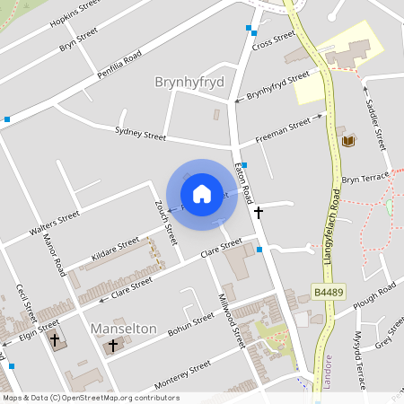 Pegler Street, Brynhyfryd, Swansea