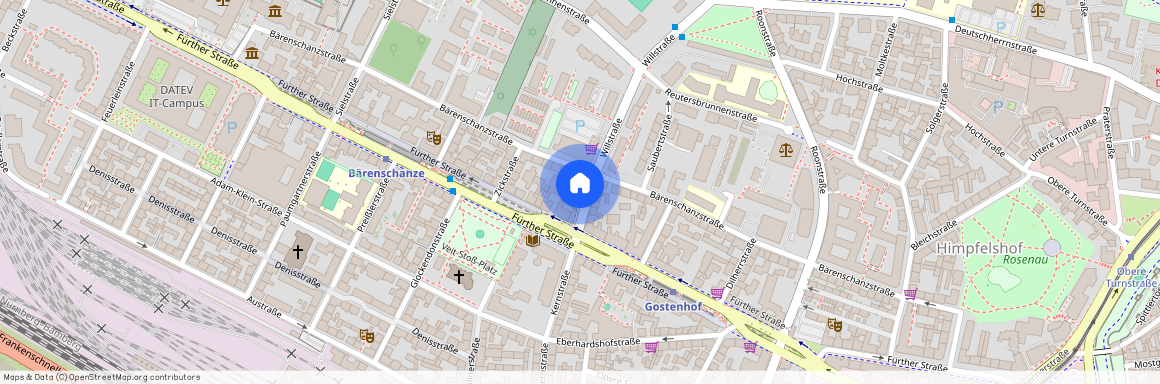 Willstraße 5, 90429 Nürnberg (Mittelfr) - Mitte
