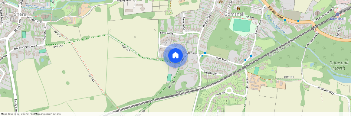 Gravelpits Lane Guildford GU5