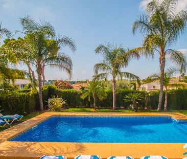 MORAIRA villa for rent with 4 bedroom garden and private pool - Photo 6