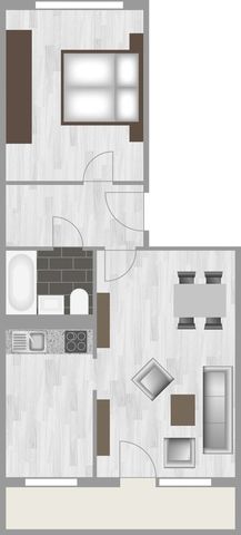 2-Raum-Wohnung Heidekrautweg 7 - Photo 5