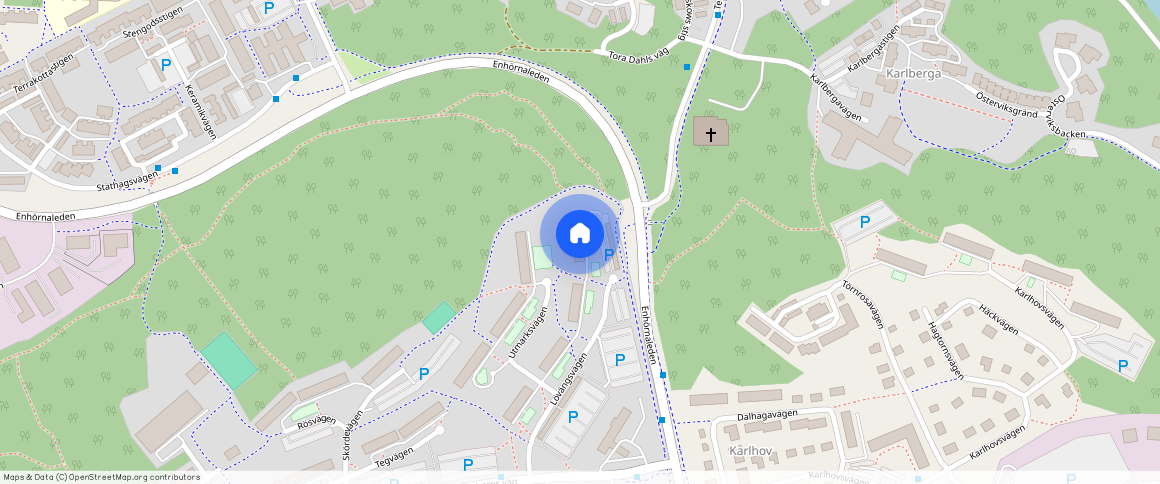 Lövängsvägen **, Ronna